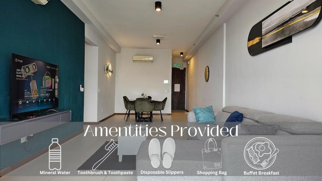 Fotografie z fotogalerie ubytování Family Seaview Suite with 3 Rooms by The Only Bnb v destinaci Tanjong Tokong