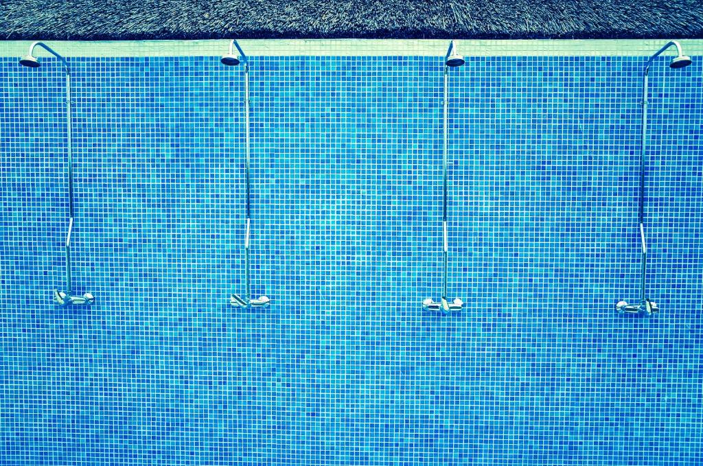 Bazén v ubytování Cherhana Resort nebo v jeho okolí