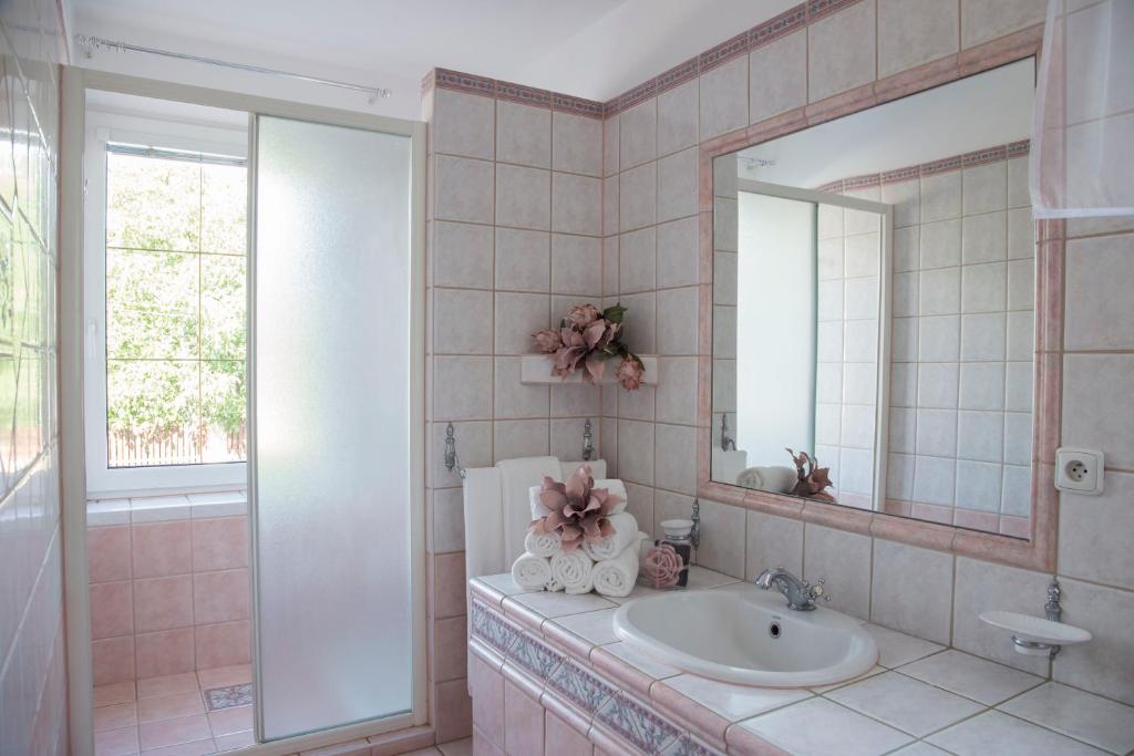 Koupelna v ubytování Villa Grande - Apartmány