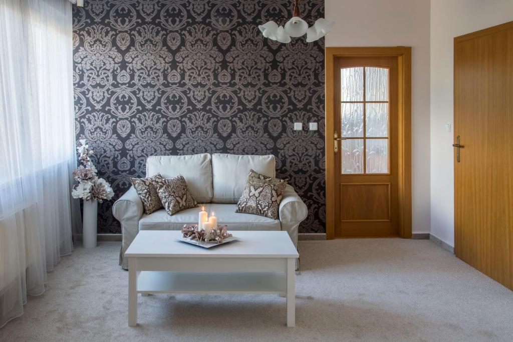 Posezení v ubytování Villa Grande - Apartmány