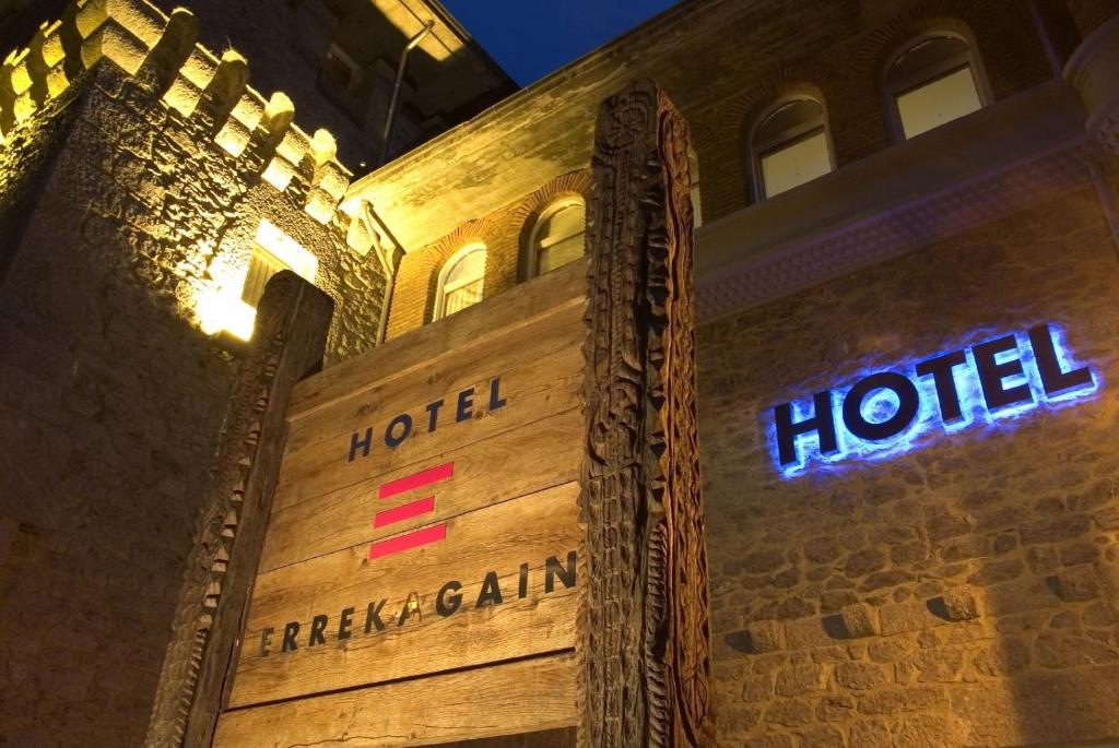 Certifikát, hodnocení, plakát nebo jiný dokument vystavený v ubytování Hotel Errekagain
