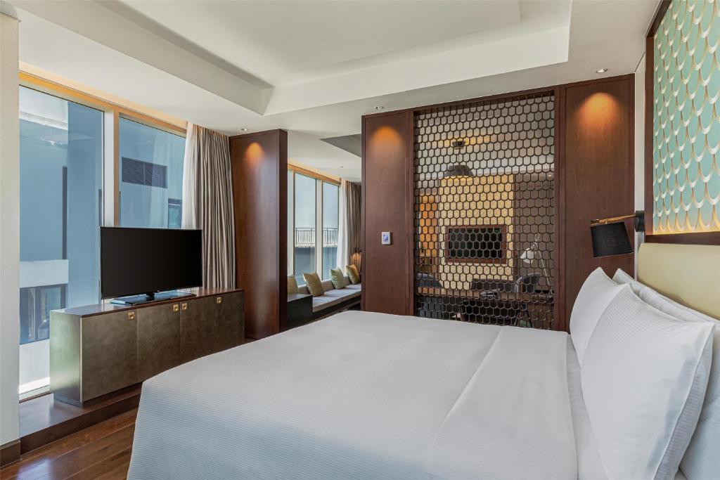Suite 1 Phòng ngủ có Giường cỡ King Nhìn ra Thành phố