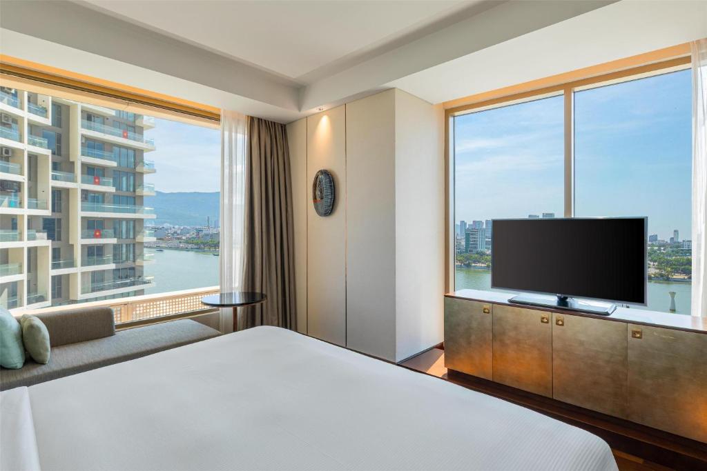 Suite 1 Phòng Ngủ Có Giường Cỡ King Và Tầm Nhìn Ra Sông