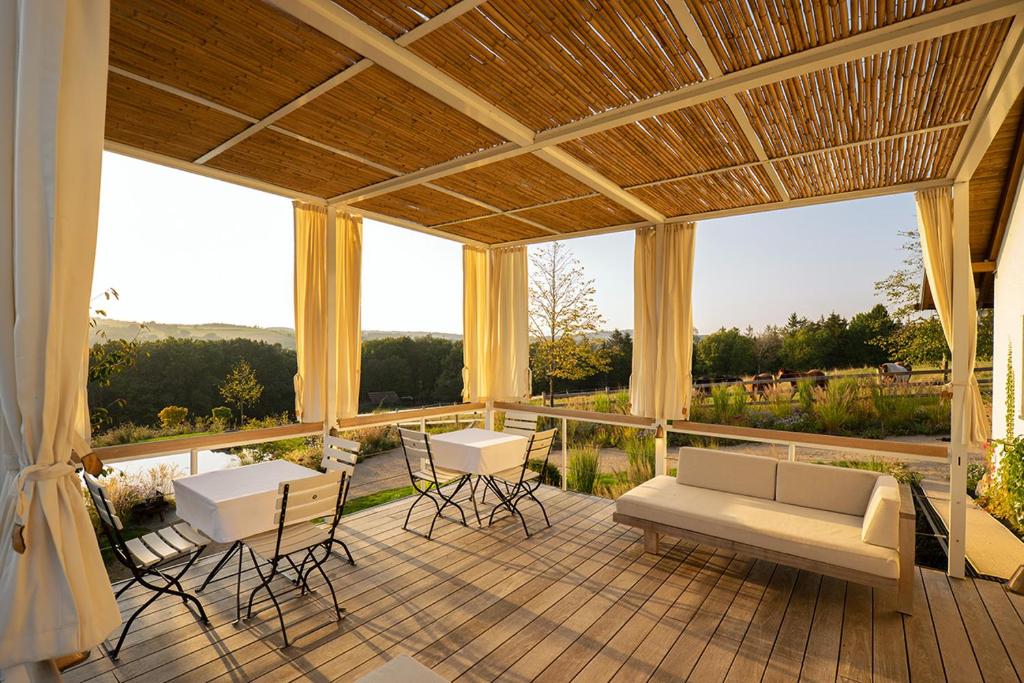 Μπαλκόνι ή βεράντα στο Valentyns Farmhaus
