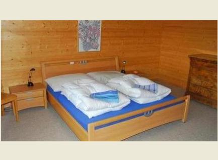 Postel nebo postele na pokoji v ubytování Ferienhaus Brand