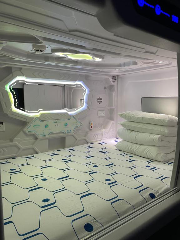 Posezení v ubytování Take A Nap Hotel