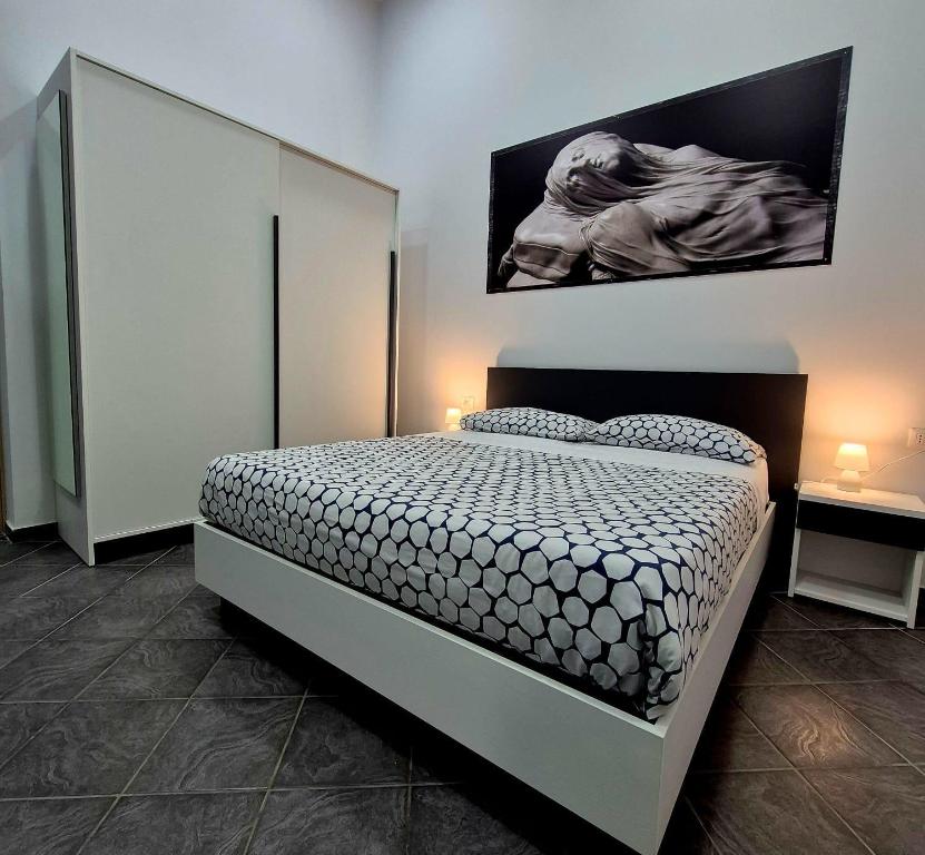 Postel nebo postele na pokoji v ubytování A Casa Mia