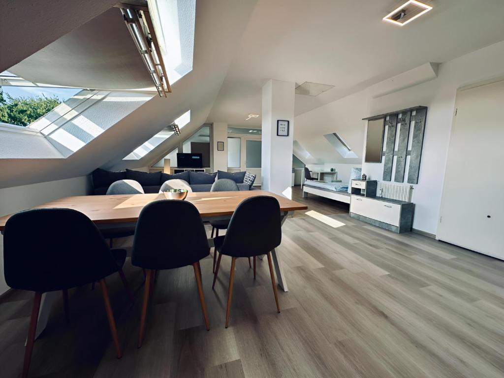 Posezení v ubytování FeWo Euregio IV Geräumig & Klinik-Nähe