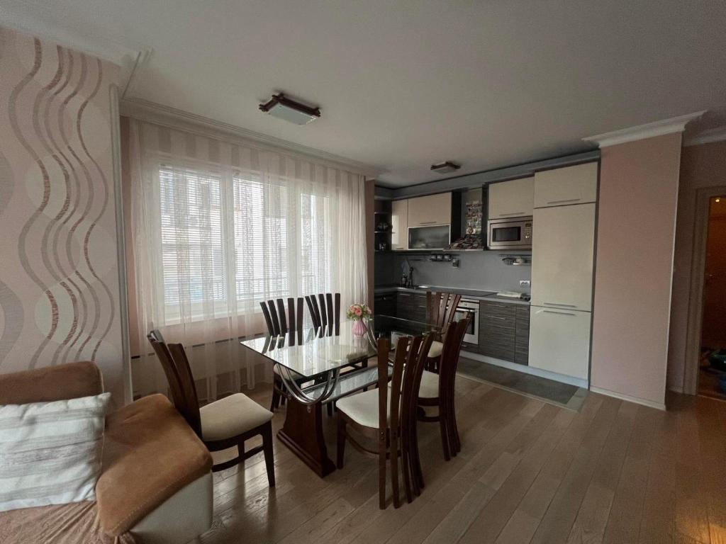 Kuchyň nebo kuchyňský kout v ubytování Sofia Elegance