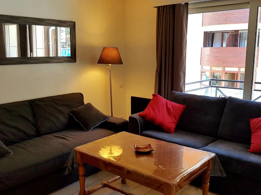 Χώρος καθιστικού στο Superbe T2 Centre Brides-les-Bains avec Balcon et Wifi - FR-1-512-102