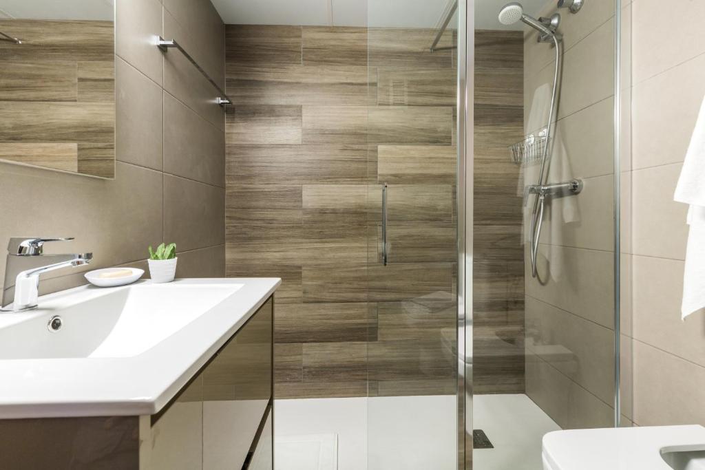 Kúpeľňa v ubytovaní Flateli 430 BCN