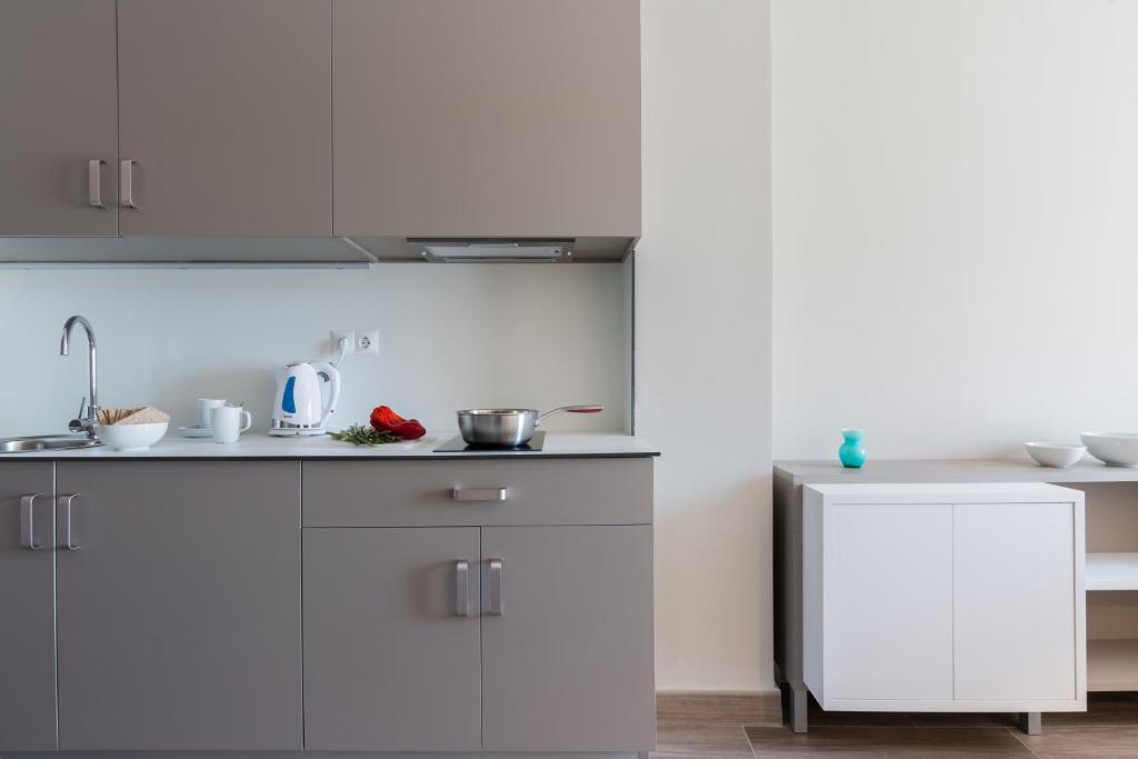 Kuchyňa alebo kuchynka v ubytovaní Flateli 430 BCN