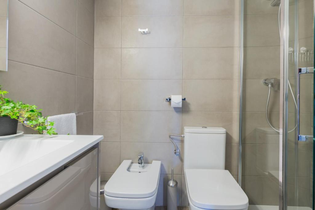 Kúpeľňa v ubytovaní Flateli 430 BCN