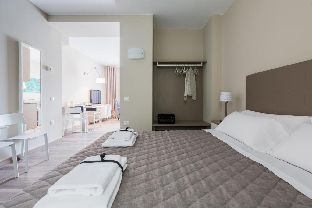 Posteľ alebo postele v izbe v ubytovaní Flateli 430 BCN