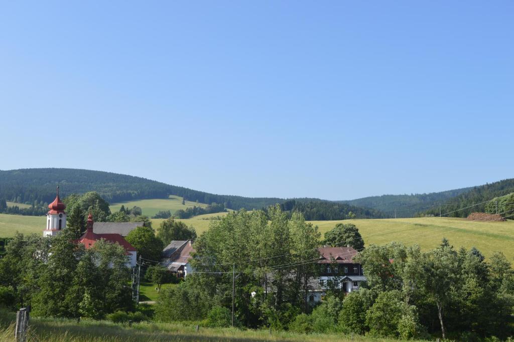 Příroda nedaleko penzionu