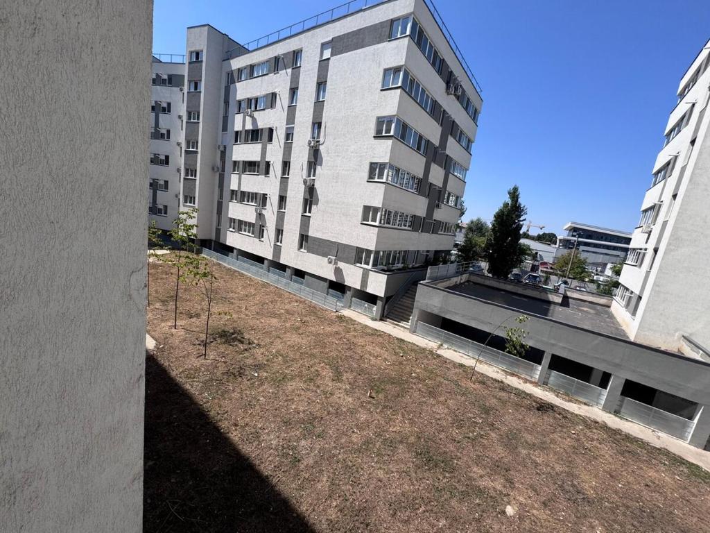 Bygningen som lejligheden ligger i