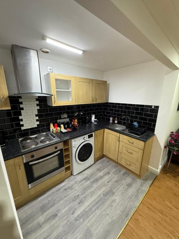 Køkken eller tekøkken på The Heart of Birmingham City Centre