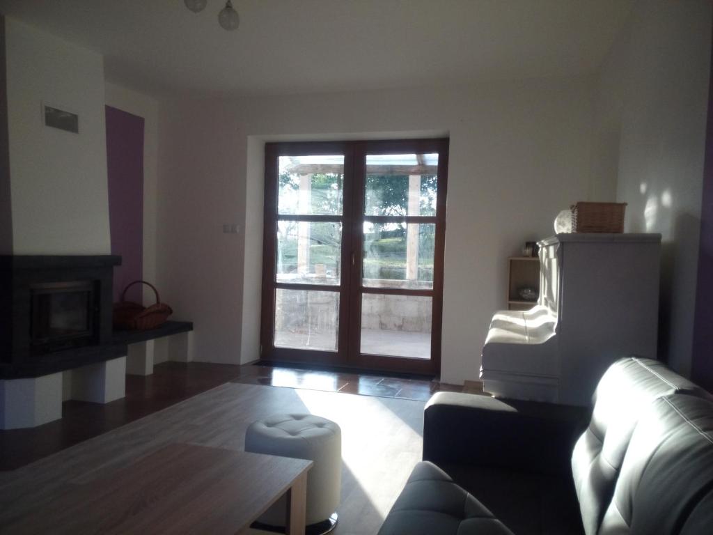 Posezení v ubytování Apartment Těchov