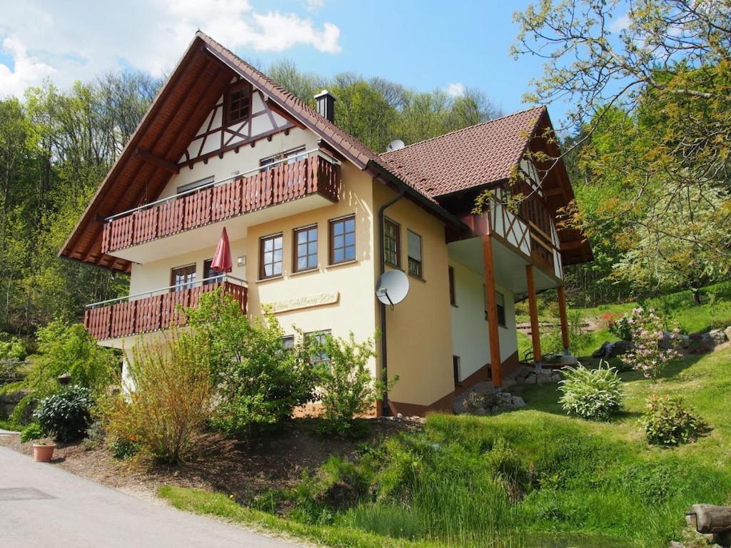 Κήπος έξω από το Holiday apartment Auf dem Sohlberg