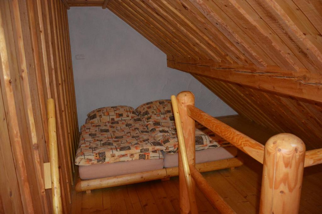 Letto o letti in una camera di Chalupa Ambra