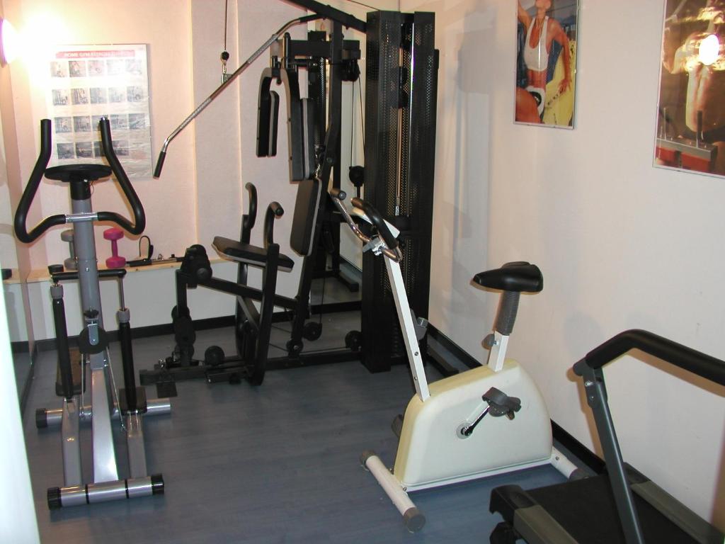 Centrum fitness w obiekcie B&B La Montanara