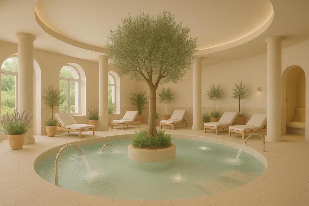 Πισίνα στο ή κοντά στο Villa Augusta Spa & Garden