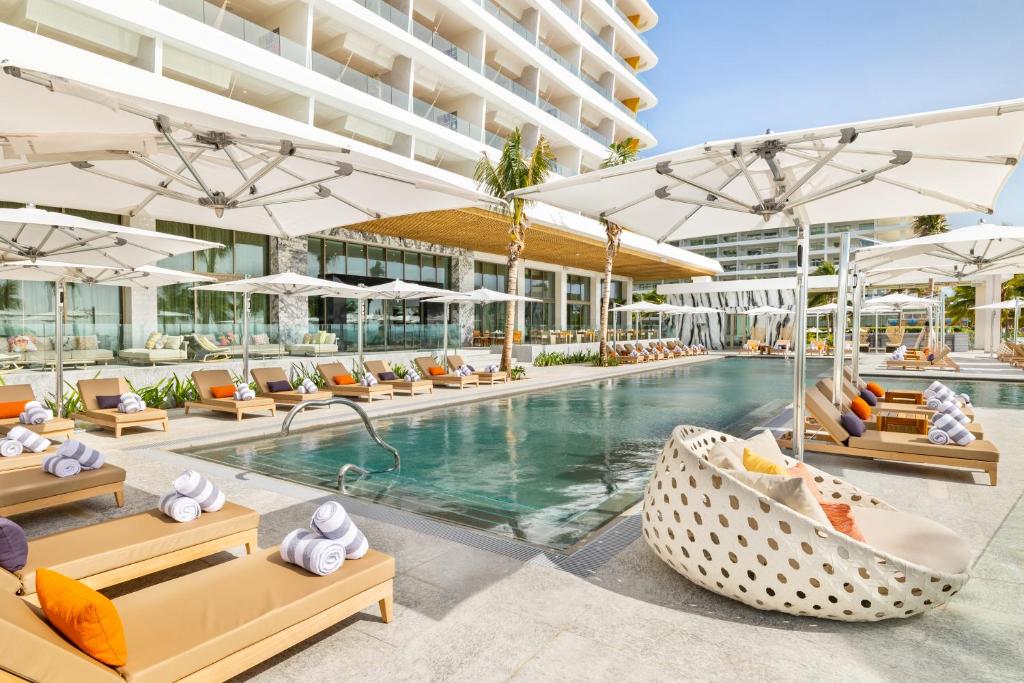 Piscina en o cerca de Hotel Mousai Cancun Ocean Front Adults Only - All Inclusive