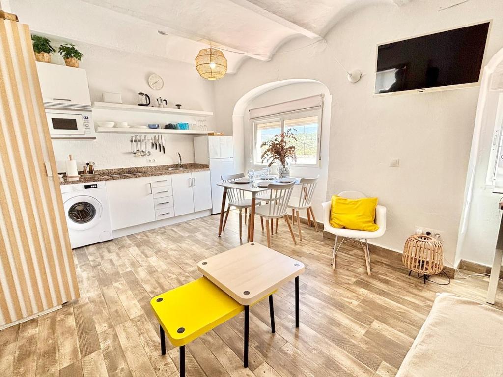 Kuchyň nebo kuchyňský kout v ubytování La Gaditana