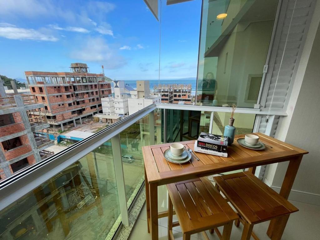 Μπαλκόνι ή βεράντα στο cód 25 · Apartamento á poucos passos do mar