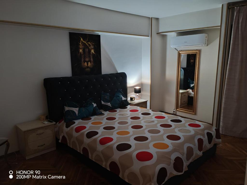 Postel nebo postele na pokoji v ubytování Central Studio