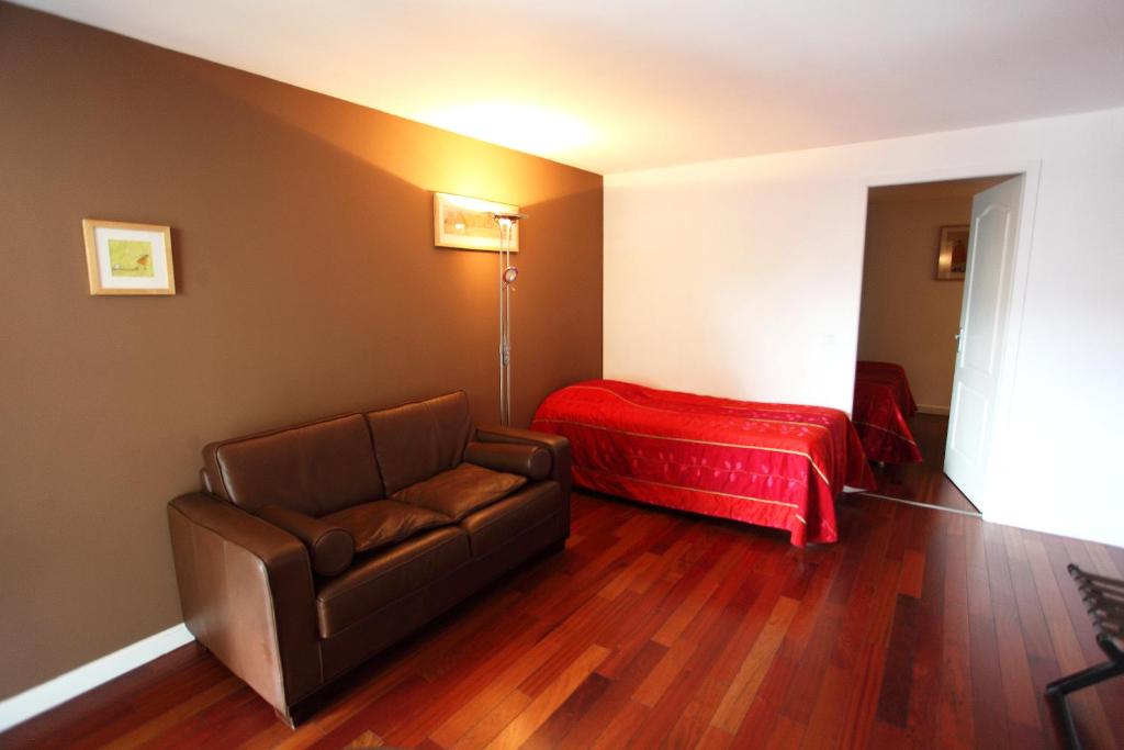 Posezení v ubytování Hôtel la Scala