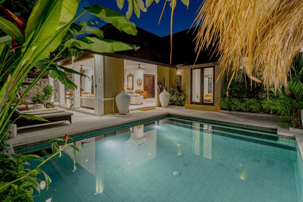a swimming pool in a villa at Coral Heaven 4 by Bali Villa Solutions in Badung