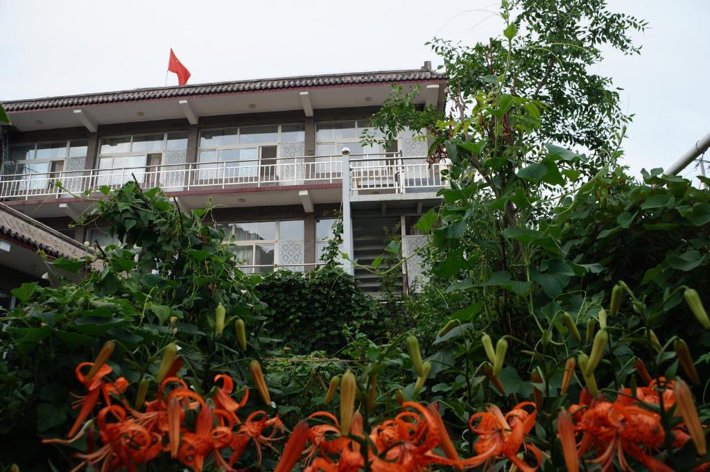 Zahrada ubytování Beijing Huanghuacheng Water Great Wall Derunju Guesthouse