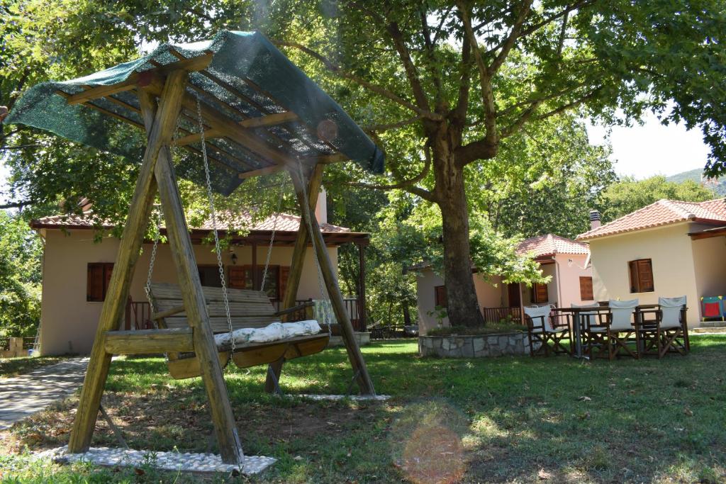 Zahrada ubytování Dodis Village