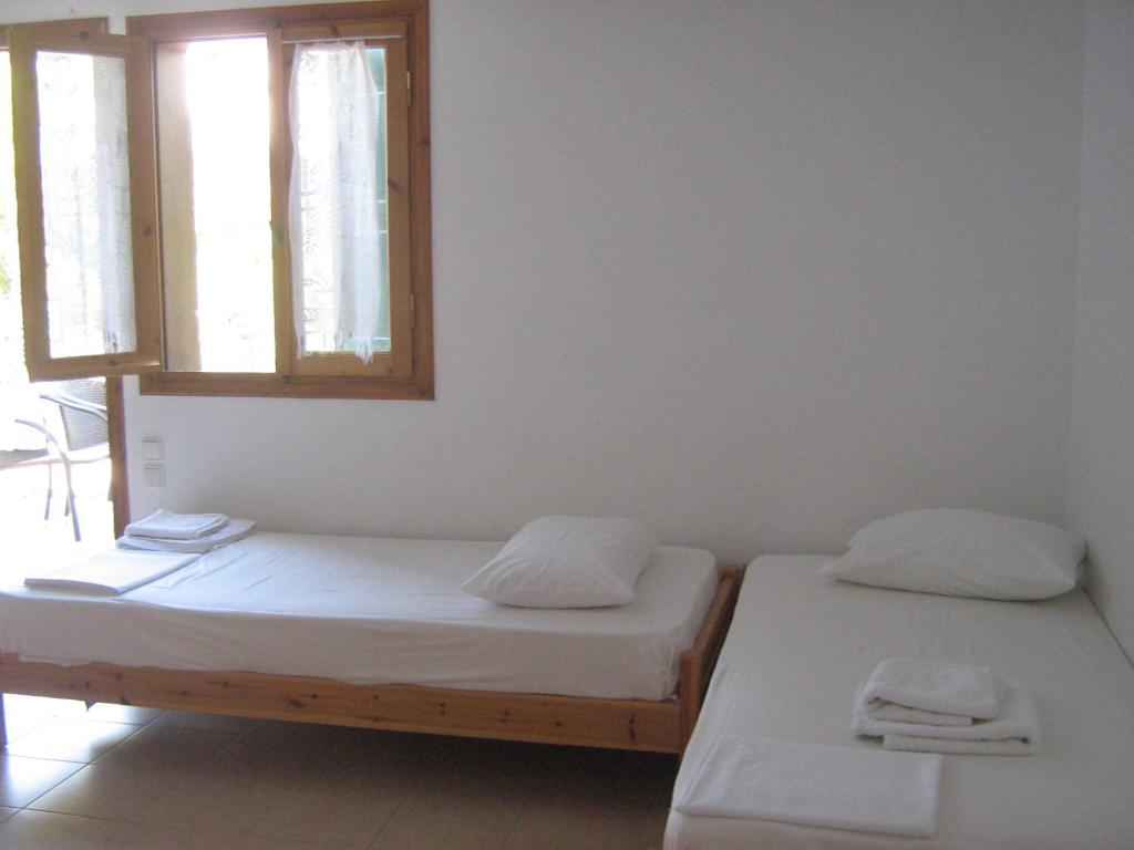 Postel nebo postele na pokoji v ubytování Villa Milia