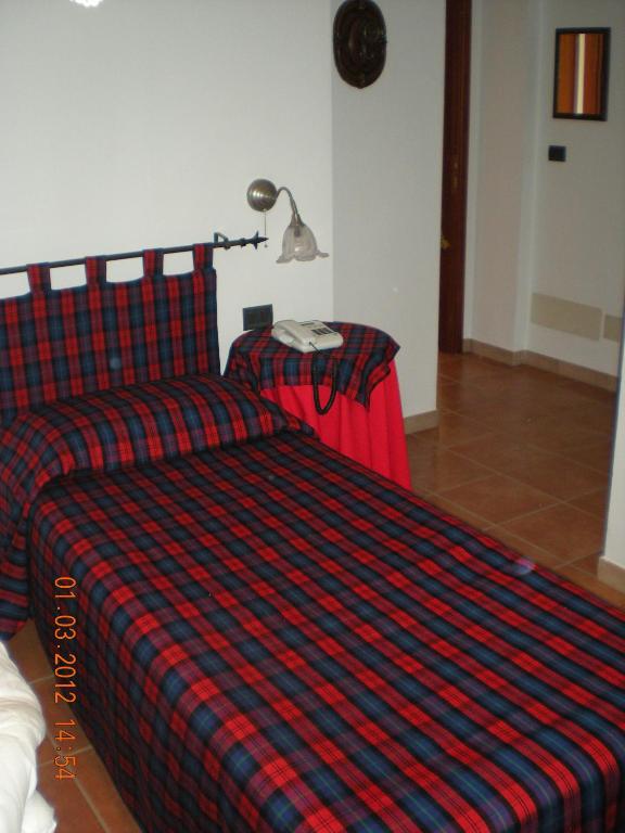 Postel nebo postele na pokoji v ubytování Bike-Hotel Abete