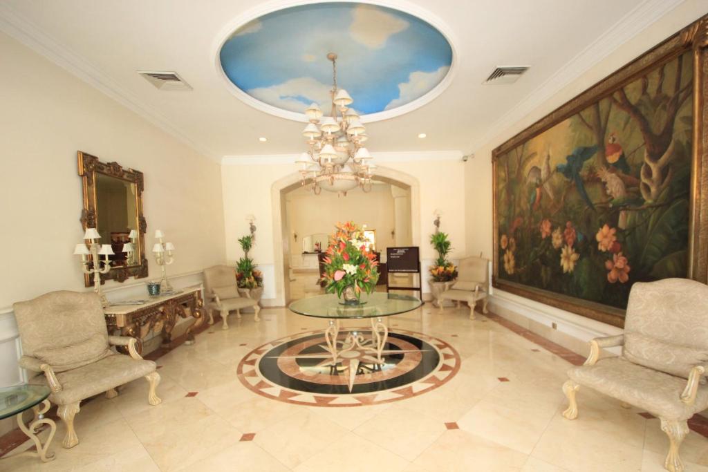 Posezení v ubytování Gran Hotel Diligencias