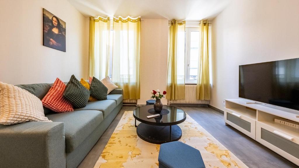 Appart Cocooning 6 Personnes Hyper Centre Mulhouse - Parking Gratuit – photo 22