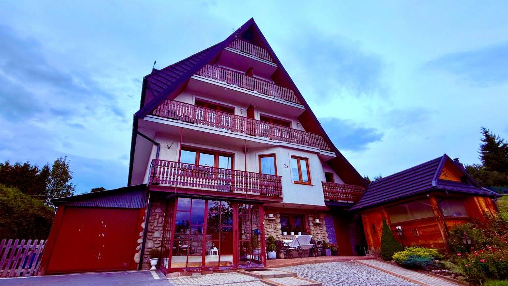 Budova, kde se apartmán nachází