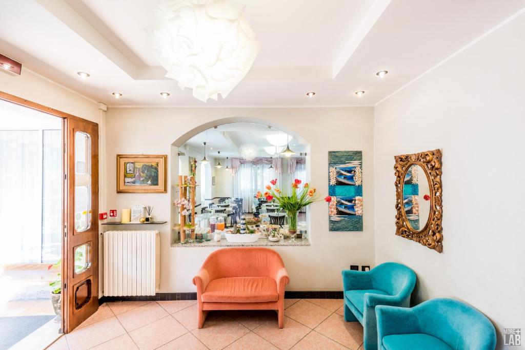 Posezení v ubytování B&B Hotel Souvenir