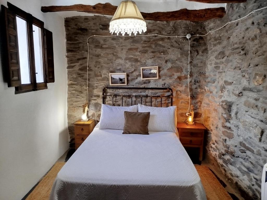 Ένα ή περισσότερα κρεβάτια σε δωμάτιο στο La Casa del Charquillo