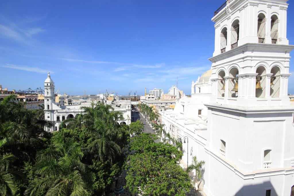 Nespecifikovaný výhled na destinaci Veracruz nebo výhled na město při pohledu z hotelu