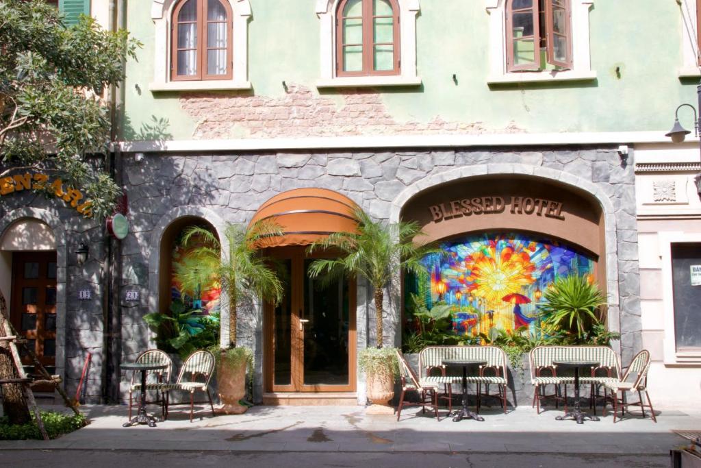 Το κτήριο όπου στεγάζεται  το ξενοδοχείο