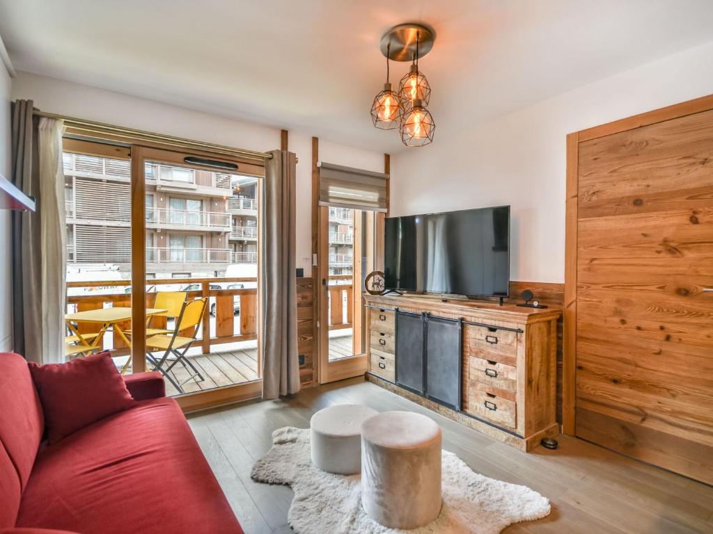 Appartement T2 au cœur des Gets, 4 pers, balcon, parking