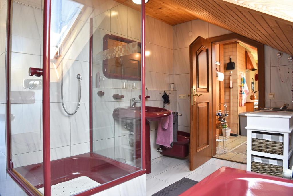 Ένα μπάνιο στο Haus Schluchseeblick