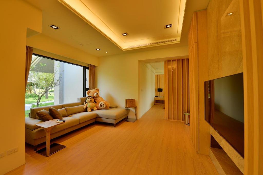 Bear Forest Villa - Deluxe Queen Room With Two Queen Beds