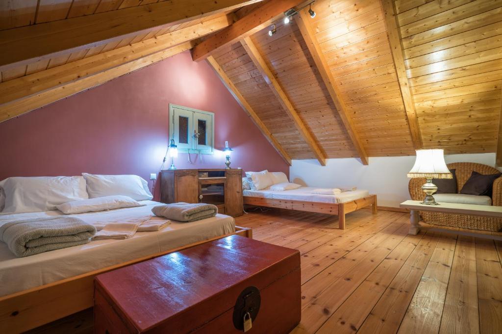 Posezení v ubytování Adrieli Houses
