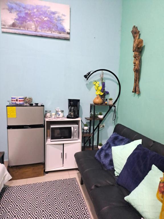 Kuchyň nebo kuchyňský kout v ubytování Brand New Descanso del Perezoso