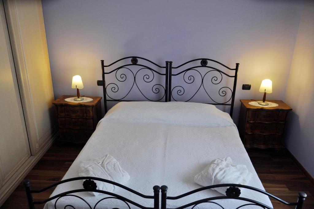 Posteľ alebo postele v izbe v ubytovaní Villa Estia Etna Lodge