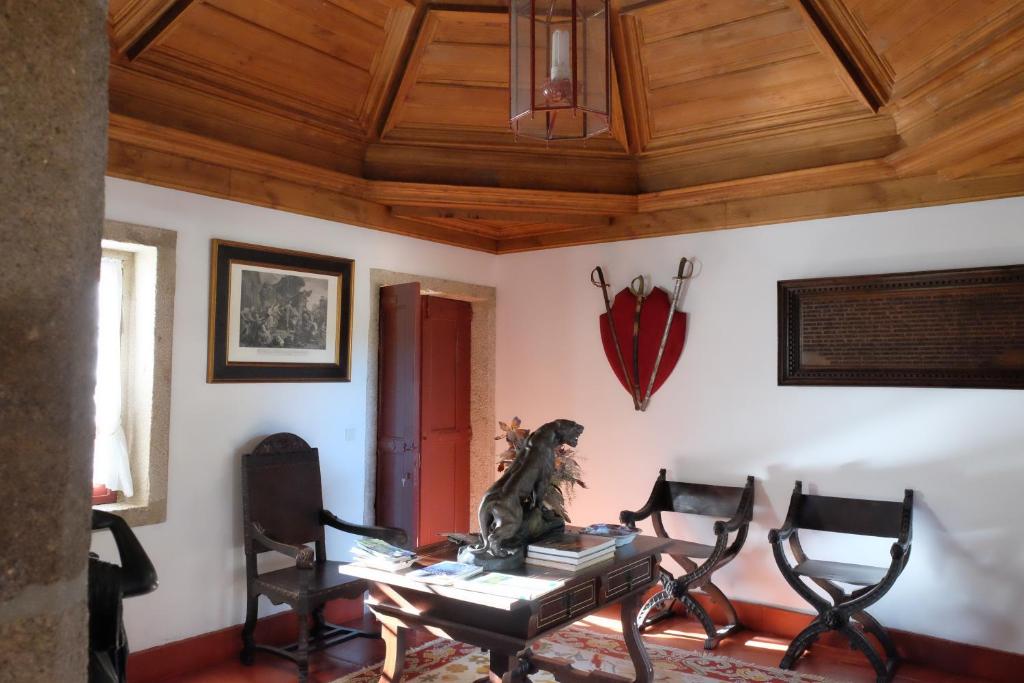 Posezení v ubytování Casa De Anquiao - Turismo de Habitação